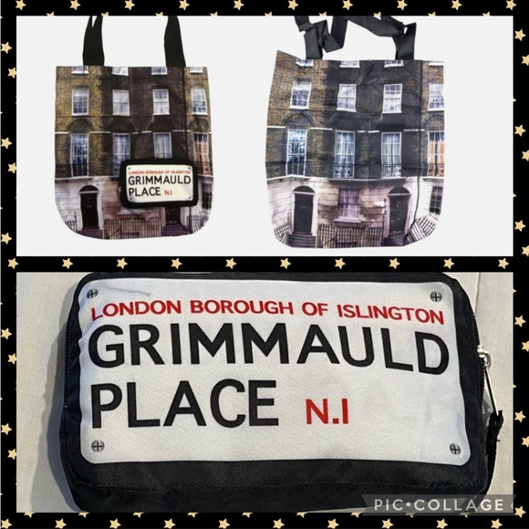 Harry Potter Grimmauld Place Collapsible Tote Bag Order of the Phoenix - Picture 1 of 11